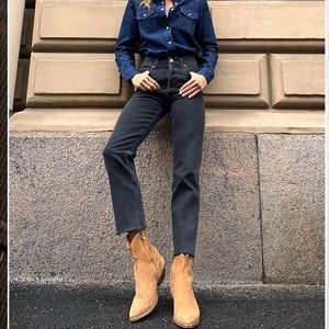 Denim Forum The Arlo High Rise Straight 28L